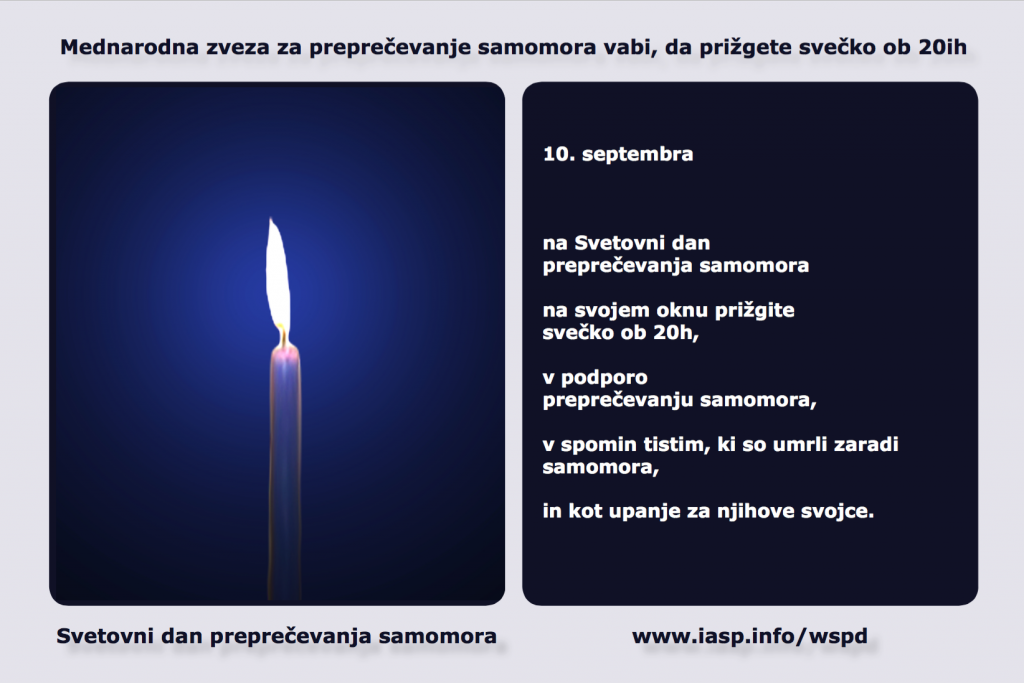 light a candle - slovenian